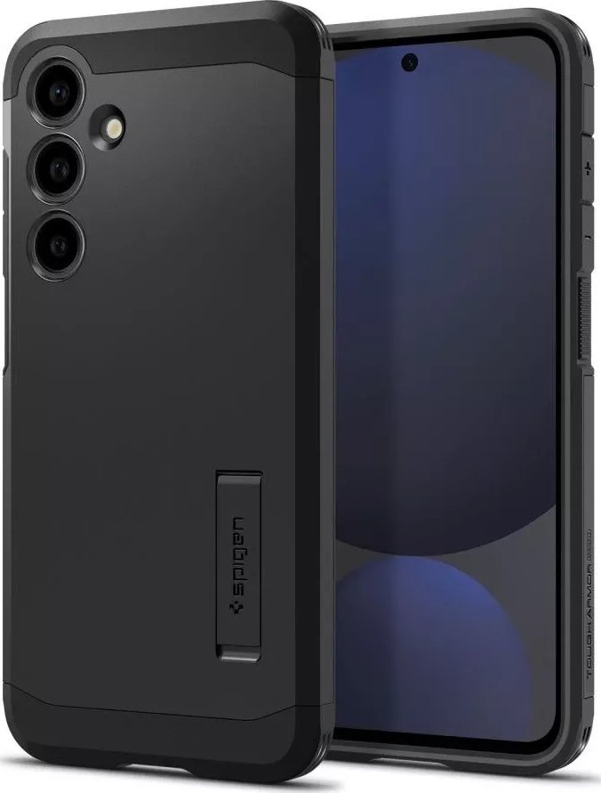 Futeri telefoni Spigen Tough Armor Mag për Samsung S24 FE, MagSafe, i zi