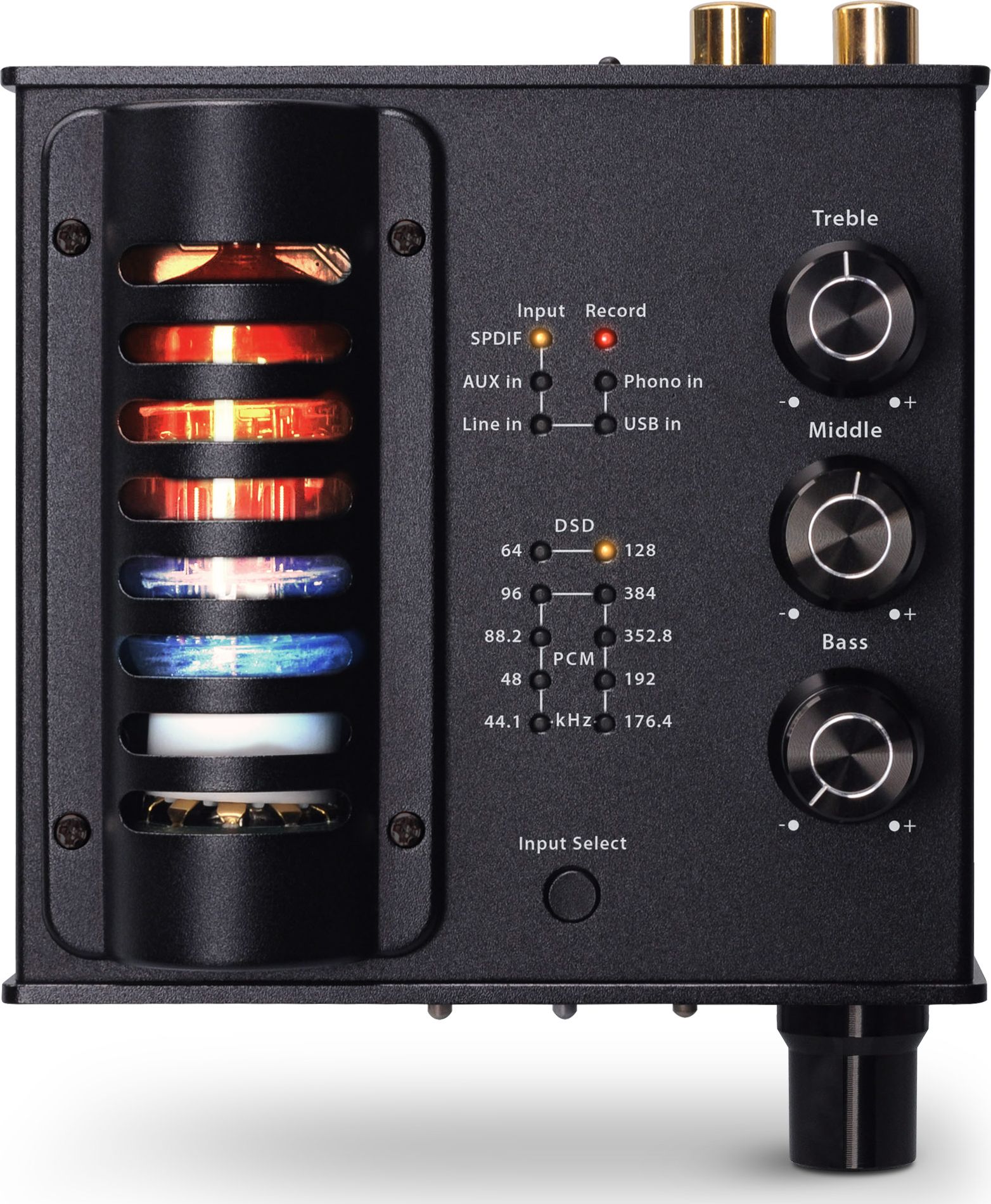 Përforcues kufjesh InLine AmpUSB-EQ, DAC 32-bit 384 kHz, portativ, i zi