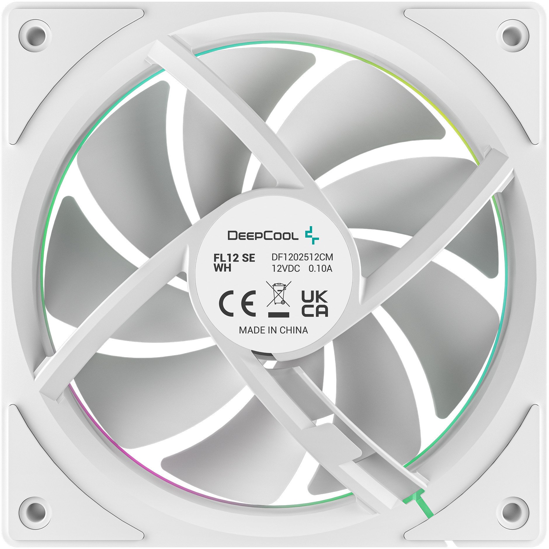 Ventilator PC Deepcool FL12 SE 3IN1, 120mm, A RGB, i bardhë
