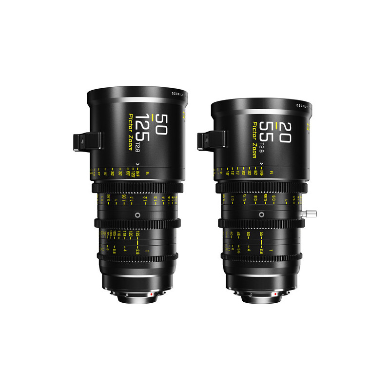 DZOFilm Pictor Bundle 50-125/20-55 T2.8, i zi
