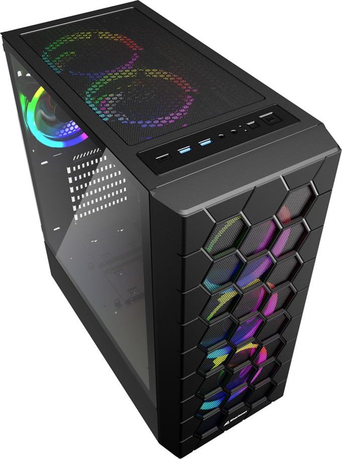 Kasë Sharkoon Hex ARGB, Midi Tower