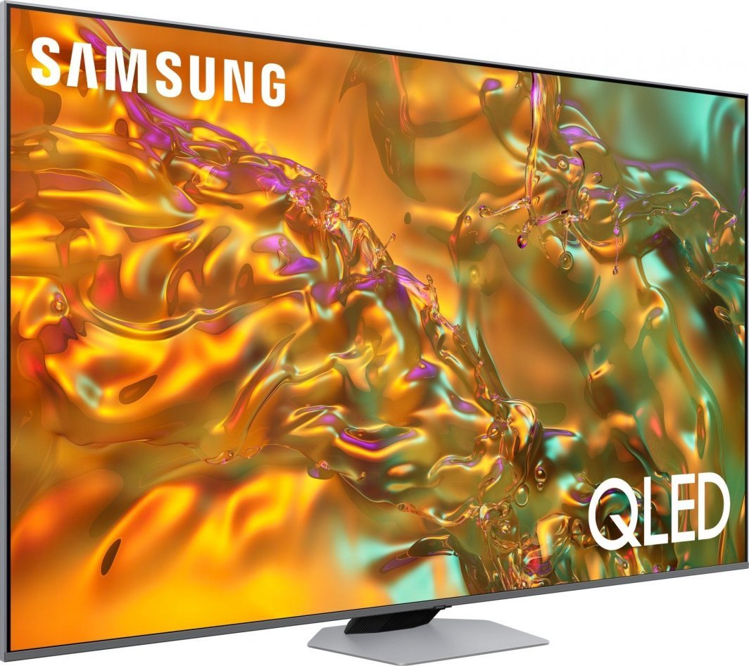Televizor Samsung QE75Q80DATXXH, 75'', 4K UltraHD, i argjendtë