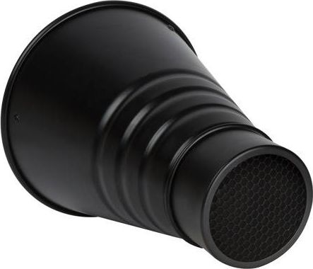 Snoot ndriçimi GlareOne me grid, 4 filtro ngjyrash, i zi