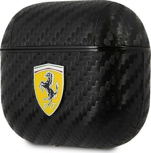 Mbrojtëse Ferrari për Apple AirPods 3, e zezë