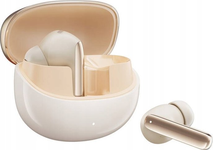 Kufje wireless QCY MeloBuds Pro, ANC 46dB, Hi-Res LDAC, ngjyrë ari