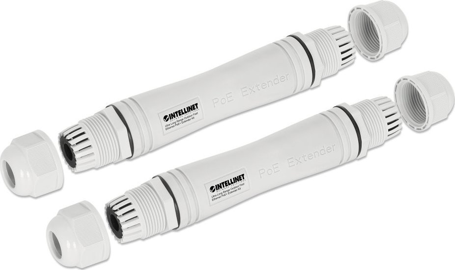 Kit zgjatës PoE+ Intellinet Ultra Long Range Outdoor Fast Ethernet, deri 1 km, IP67