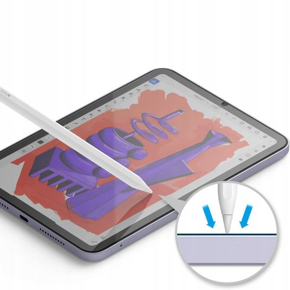 Mbrotës ekrani Tech-Protect Easy Set+, iPad Air 11" 2024 2025, xham i temperuar, 2 copë, transparent