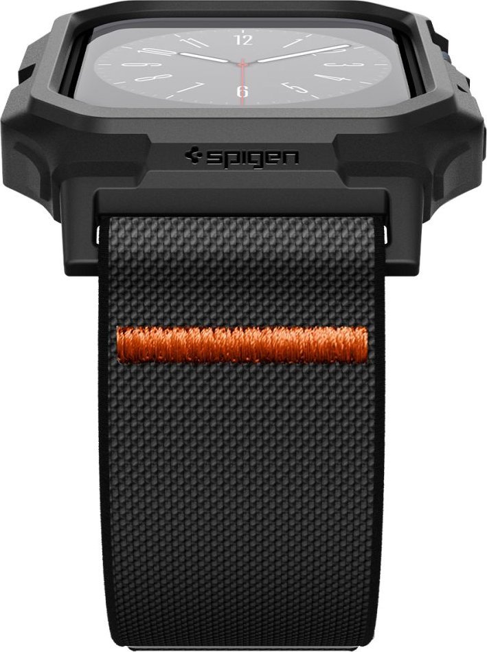 Rrip ore Spigen Lite Fit Pro, për Apple Watch 10 46mm, mat, i zi