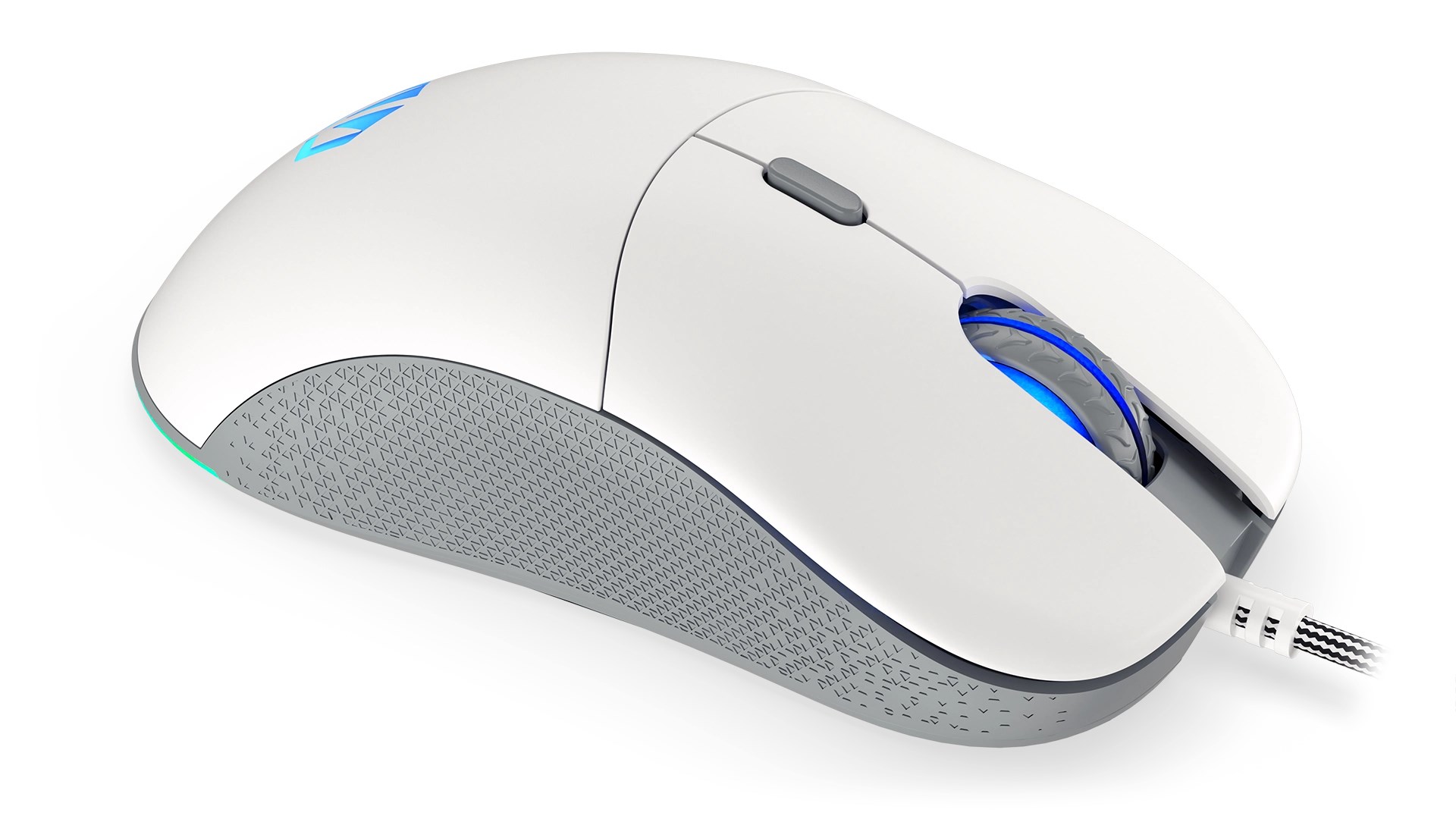 Maus Endorfy GEM Plus, Gaming, USB Type-C, i bardhë