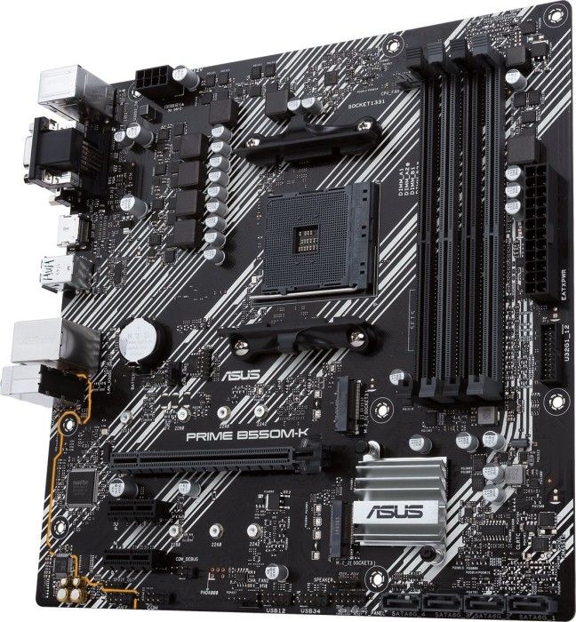 Pllakë amë Asus PRIME B550M-K, AMD B550, mATX