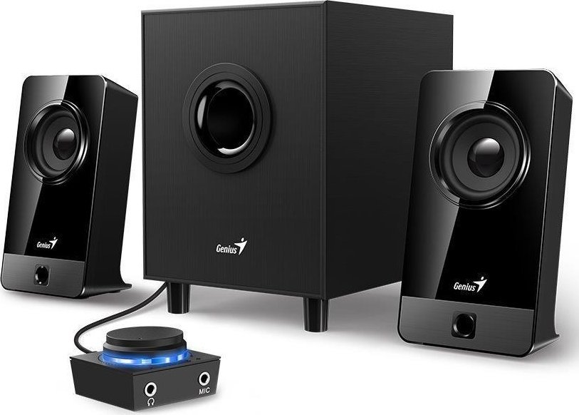 Altoparlantë Genius SW-2.1, të zi