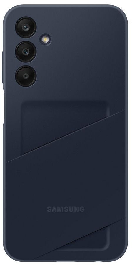Këllëf me xhep karte Samsung për Galaxy A25 5G, plastike, blu