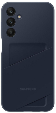 Këllëf me xhep karte Samsung për Galaxy A25 5G, plastike, blu