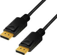 Kabllo Techly DisplayPort - DisplayPort, 3m, e zezë