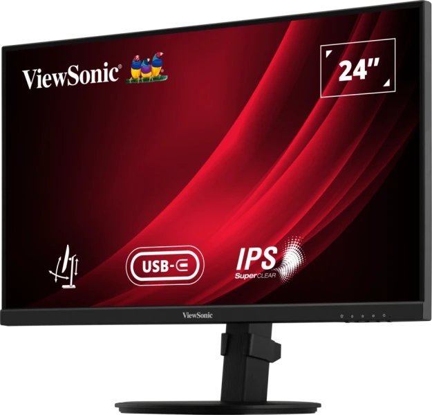 Монитор Viewsonic VG Series VG2409-MHDU-2, 23.8\", Full HD, црн