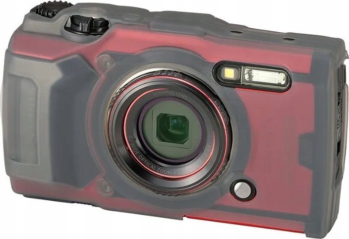 Mbrojtëse silikoni për kamera JJC SCC TG7, për Olympus Tough TG7, e zezë