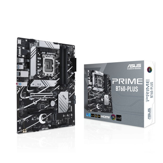 Pllakë amë ASUS PRIME B760 PLUS, Intel B760, LGA 1700, ATX