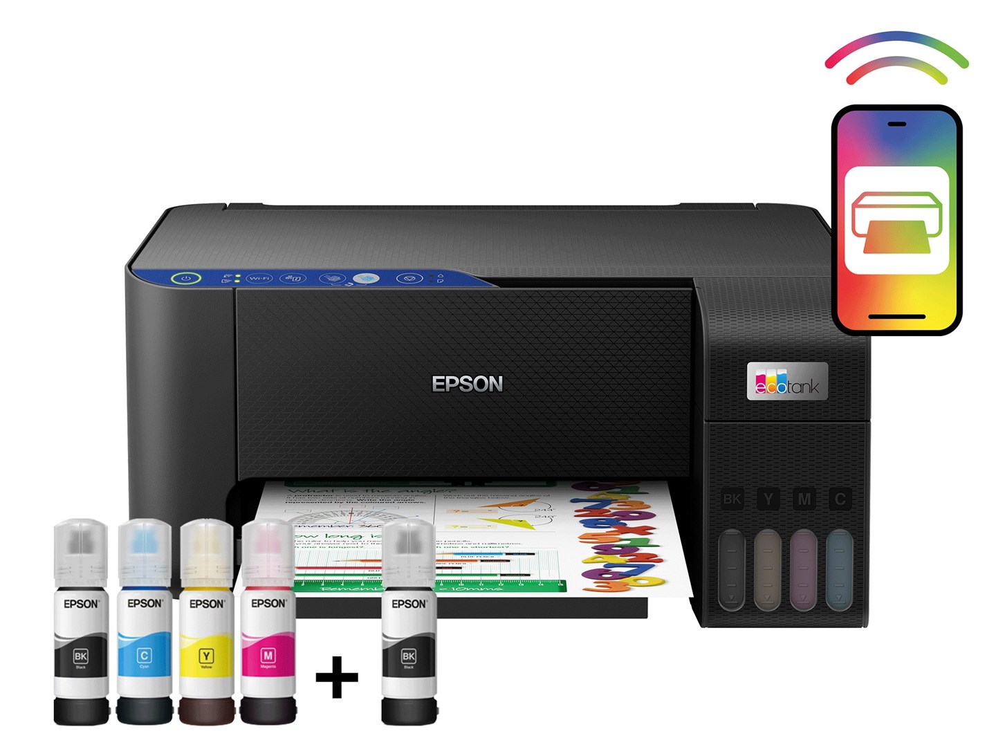 Printer multifunksional Epson L3251, Inkjet, i zi