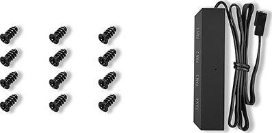 Ftohës Deepcool FK120 3-pack fan + Hub (R-FK120-BKNPF3-G-1)