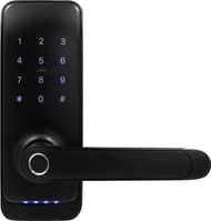 Dorezë inteligjente Eura ELH-01H5, bravë elektronike me kod, montim i lehtë, argjendtë