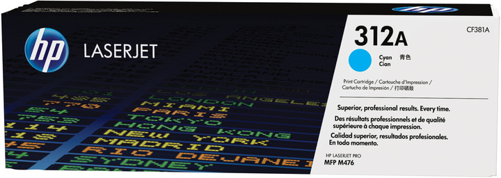 Toner HP 312A, i kaltër