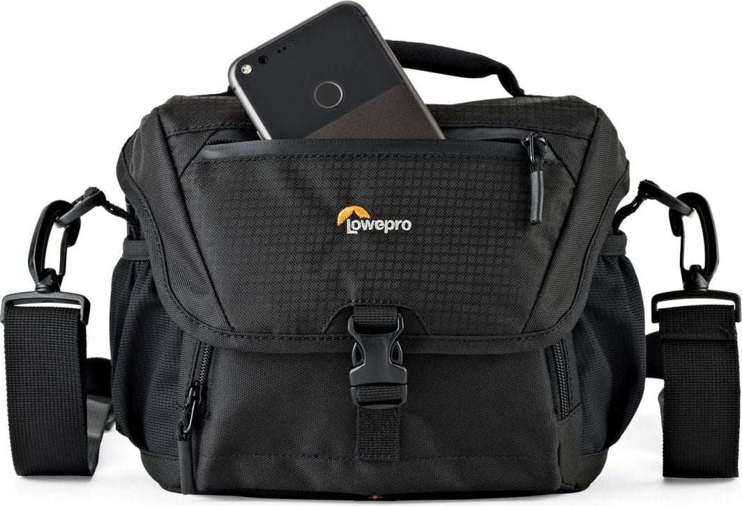 Çantë fotografike Lowepro Nova 160 AW II, për DSLR, rezistente ndaj shiut, e zezë
