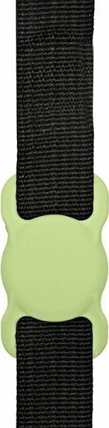 Mbajtëse për Apple AirTag Tech-Protect Smooth PET, silikon, e zezë