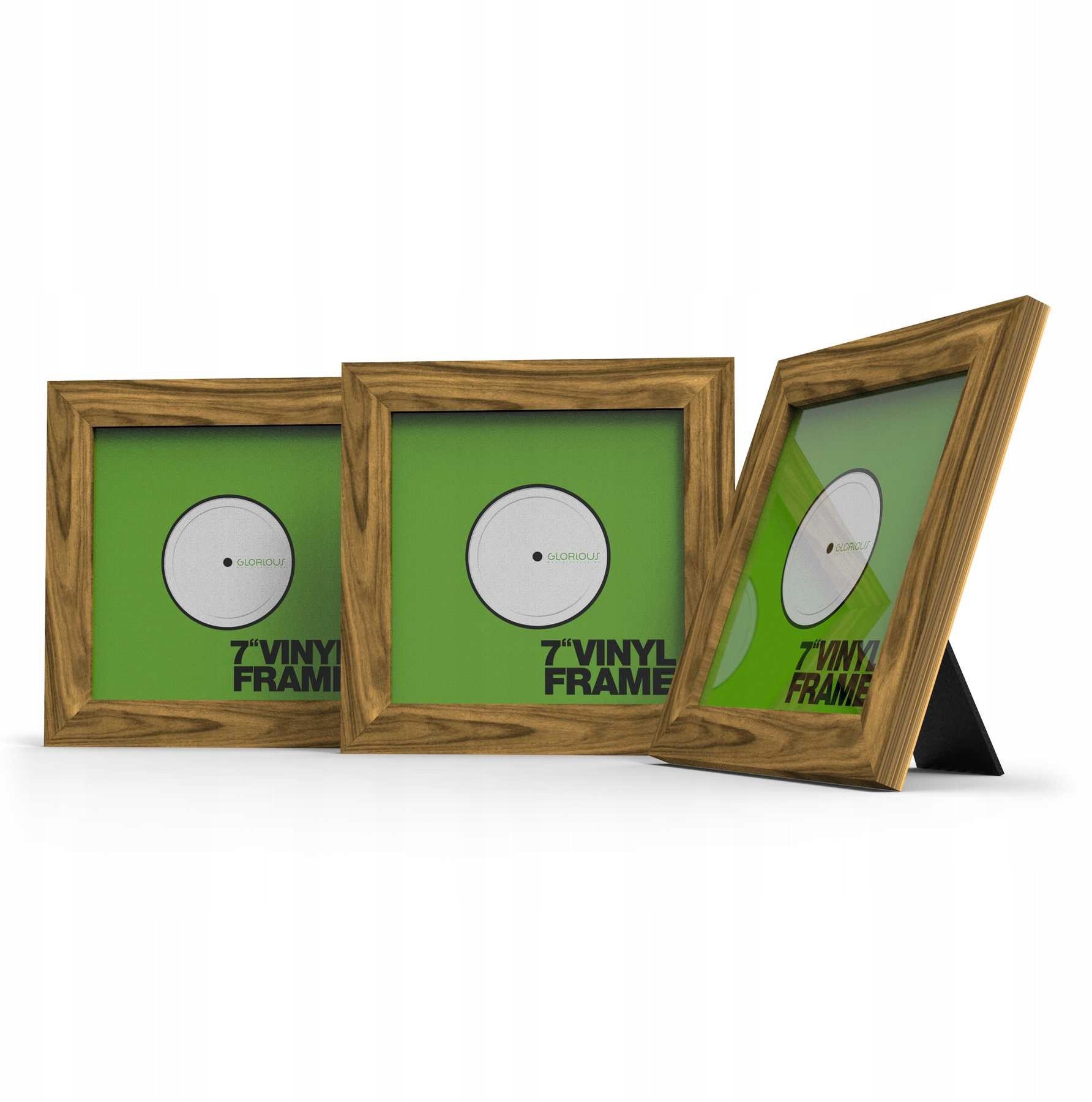 Set kornizash për vinil 12" Glorious AMS Vinyl Frame Set 7RSW, 3 copë, e bardhë