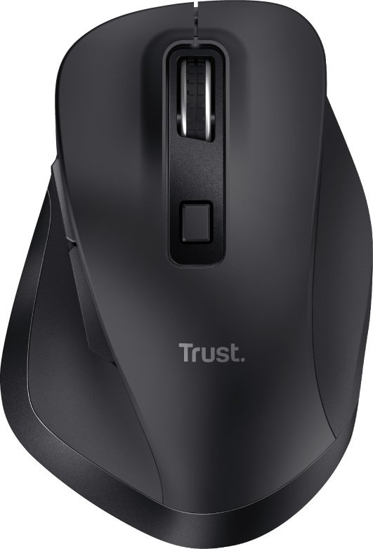 Maus wireless Trust Fyda, ergonomik, DPI 800-2400, i zi