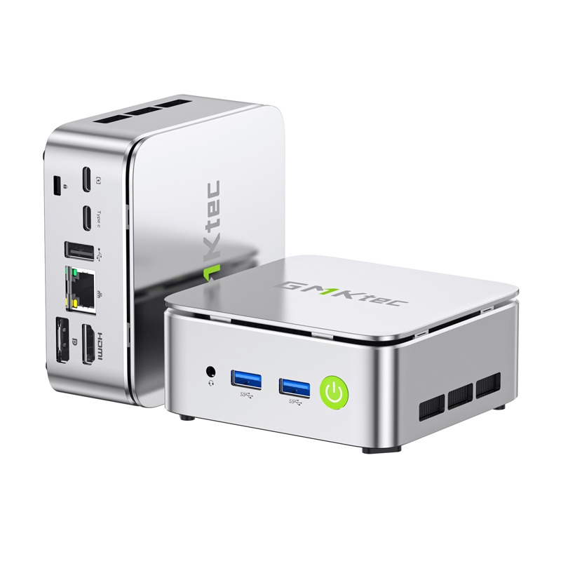 Kompjuter mini GMKTec NucBox G10, AMD Ryzen 5, 16GB RAM, 1TB SSD, Windows 11 Pro, argjendtë