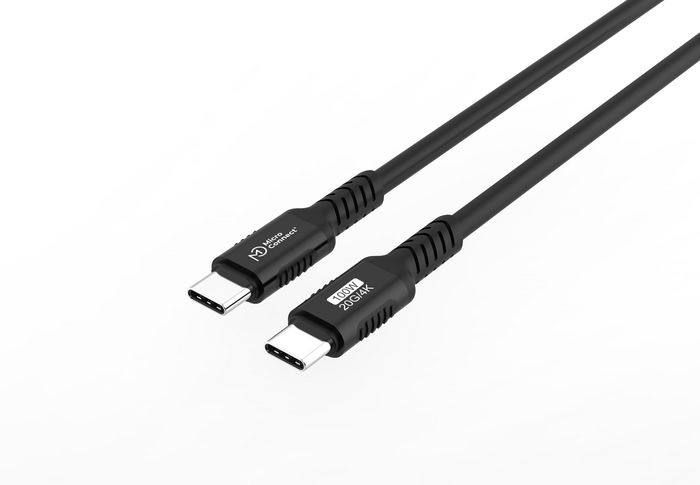 Kabllo USB C në USB C MicroConnect Premium Liquid Silicone, USB4 Gen 3x2, 100W, 3m