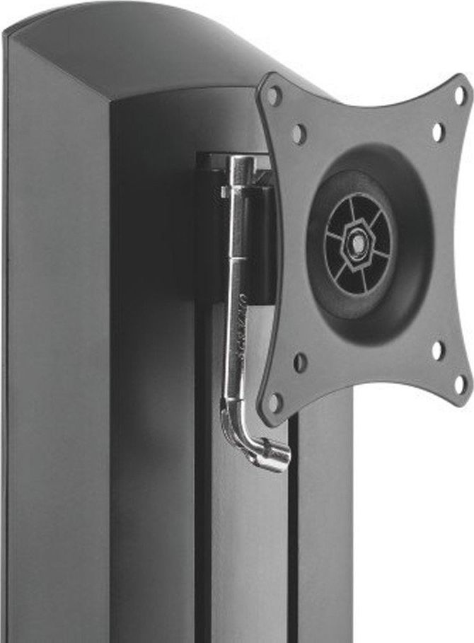 Mbajtëse tavoline për monitor Techly ICA-LCD G27, 13"-32", krah i rregullueshëm, e zezë