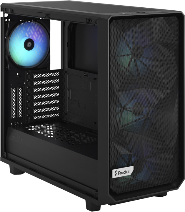 Kasë kompjuteri Fractal Design Meshify 2 RGB Black TG Light Tint