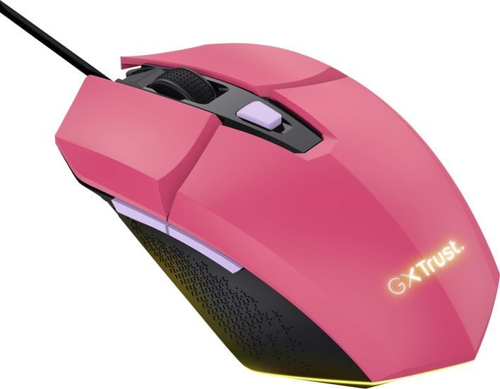 Maus gaming Trust GXT 109 Felox, 6400 DPI, 6 butona, rozë