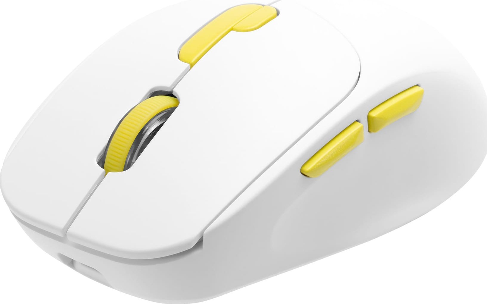 Maus wireless Marvo M809W, 1600 DPI, Bluetooth 2.4 GHz, i bardhë