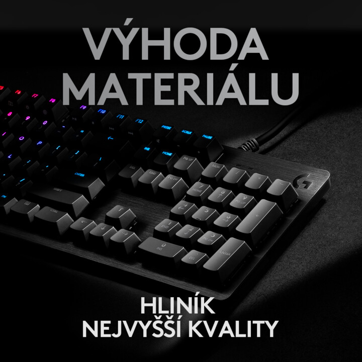 Tastierë Logitech G512 Carbon, GX Brown, CZ/SK