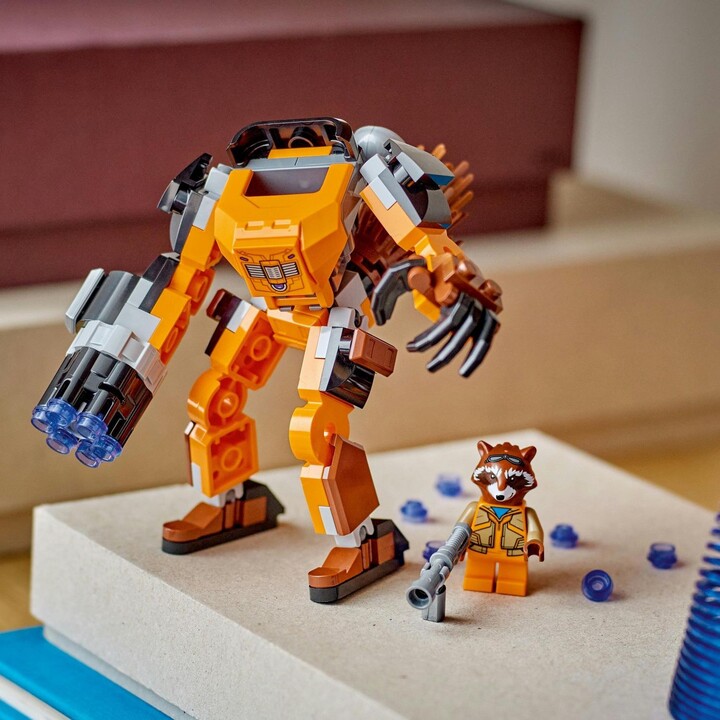 Set LEGO® Marvel 76243 Rocket in robotic armour, 98 pjesë