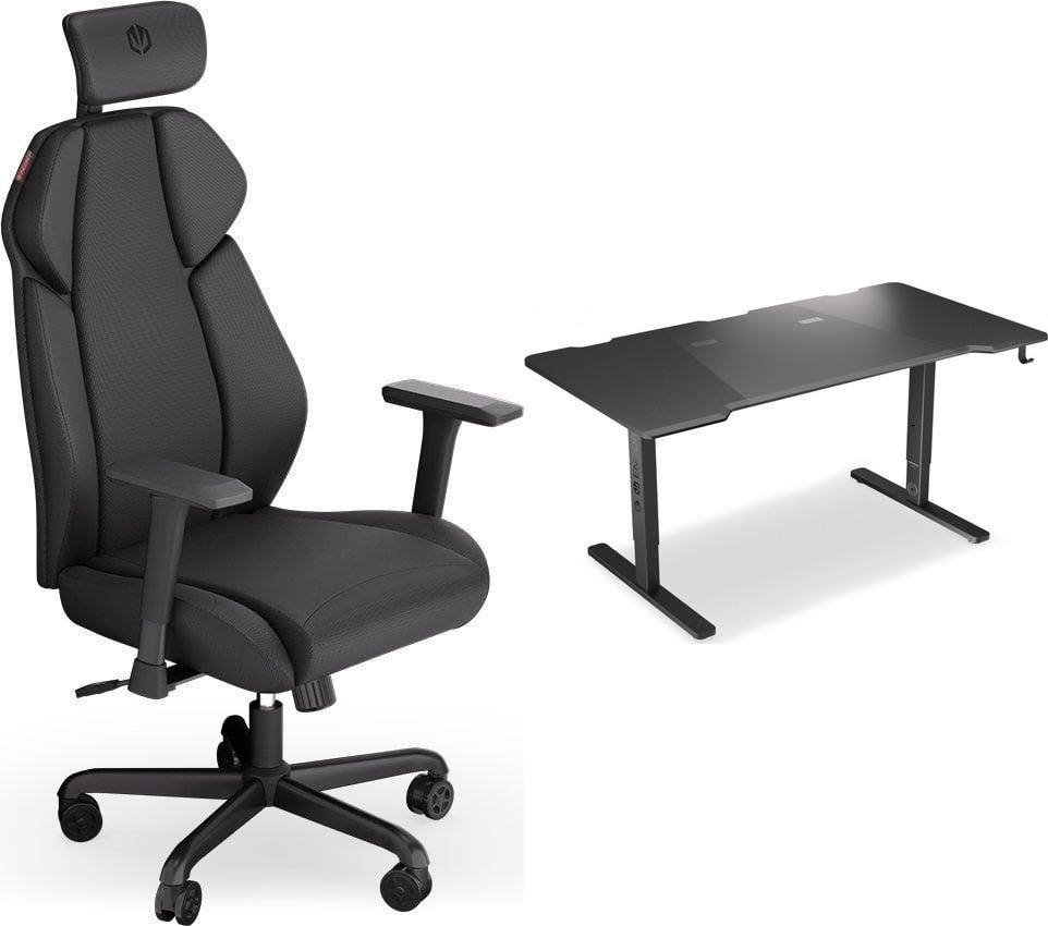 Set zyre gaming Endorfy Meta BK Atlas L Desk, tavolinë 150 x 78 cm, e zezë