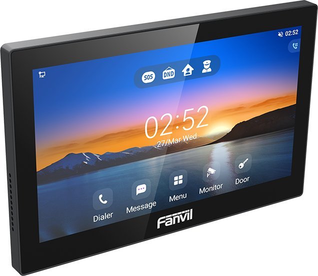 Panel i brendshëm Fanvil TFE SIP i505W, ekran 7", Android 9.0, i bardhë