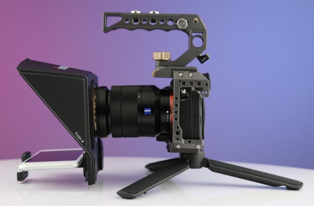 Teleprompter Newell Desview T2, i zi