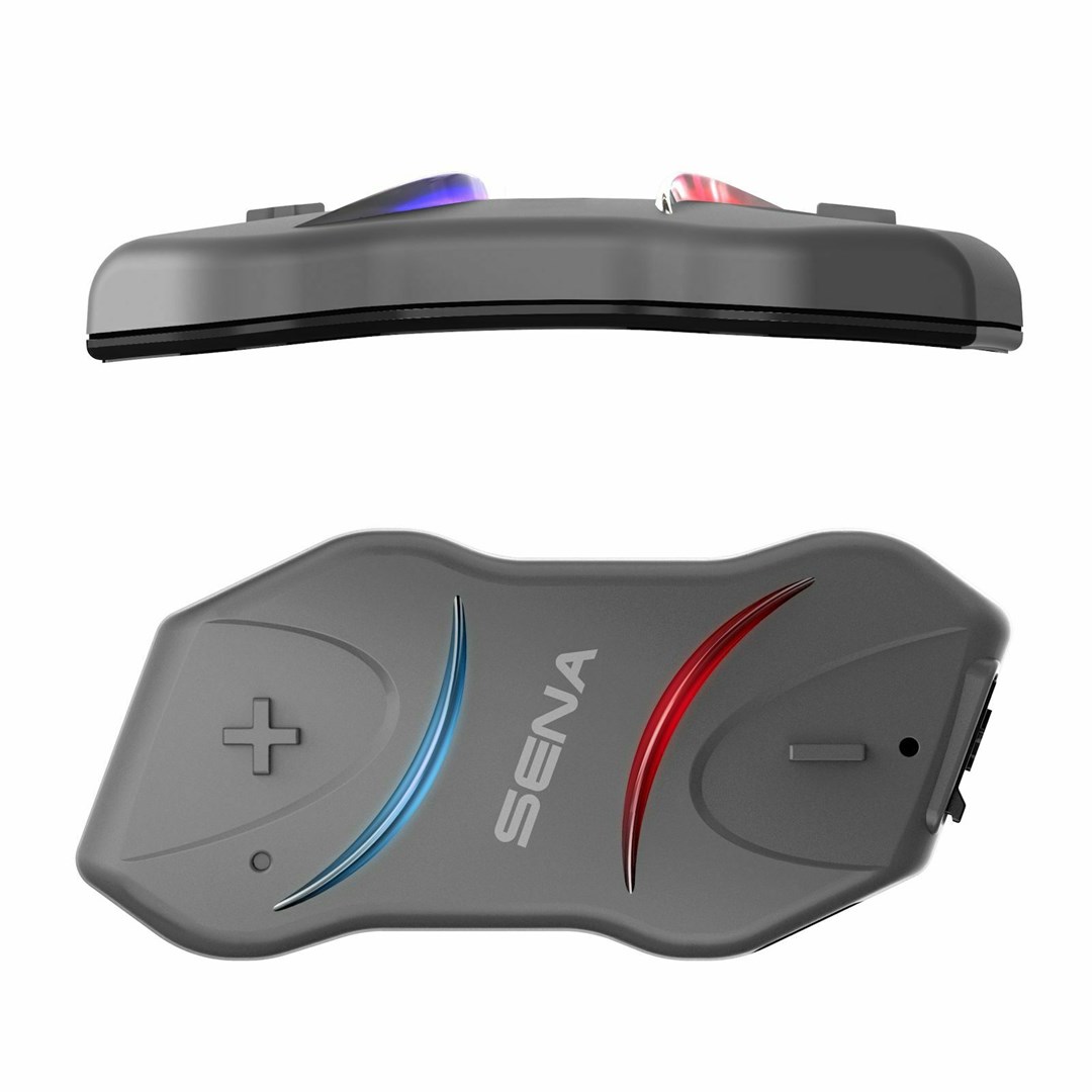 Interkom për motoçikletë SENA 10R Duo, Bluetooth 4.1, 900m, i hirtë