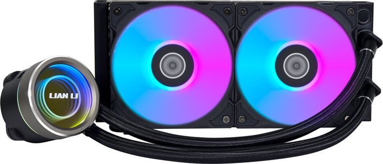 Ftohës uji AiO Lian Li Galahad II Trinity 240 GA2T24B, 240mm, ARGB, i zi