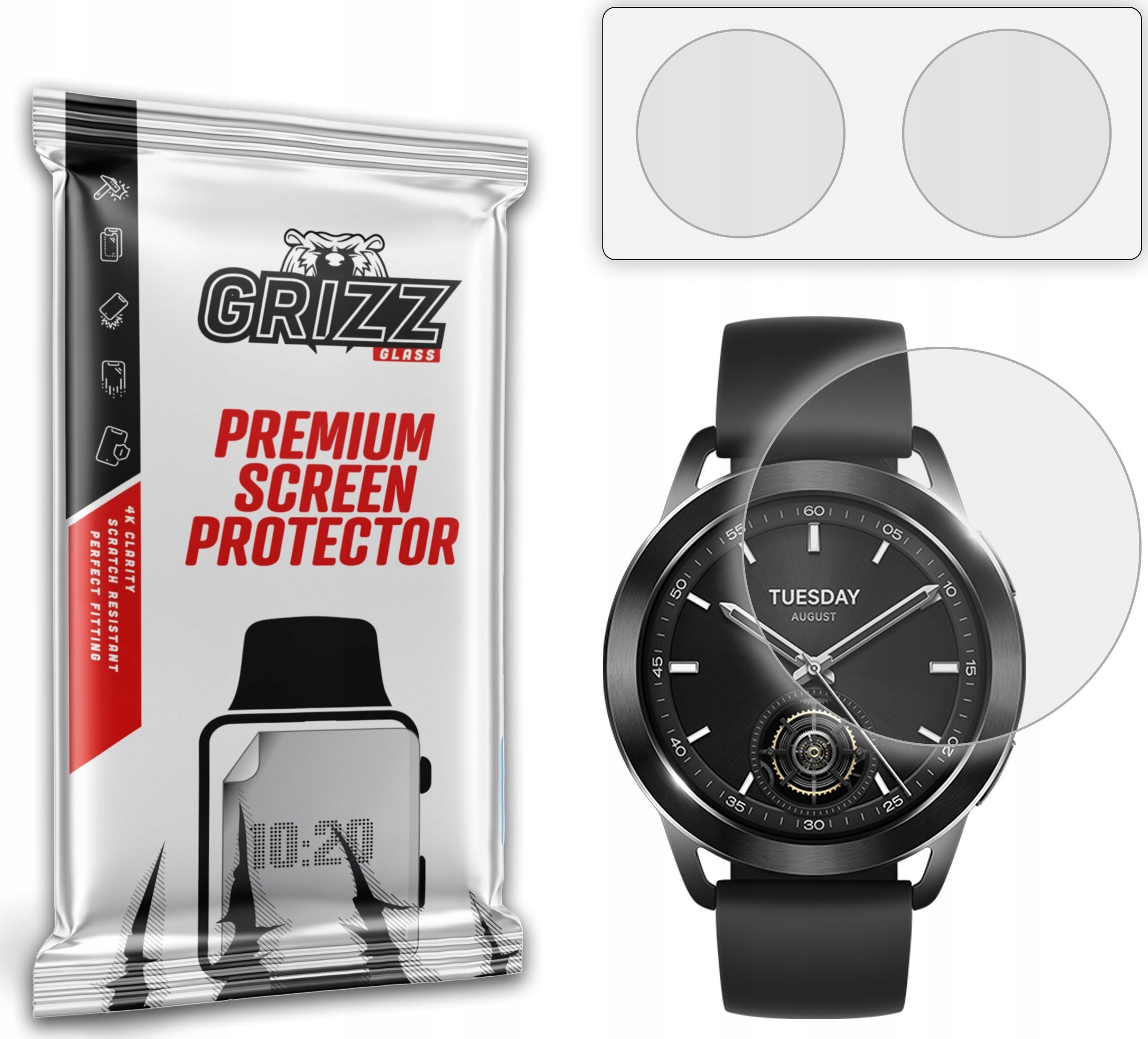 Folie mbrojtëse Grizz PaperScreen për Tecno Spark 20 Pro 5G, anti-gjurmë gishtash, matte, transparente