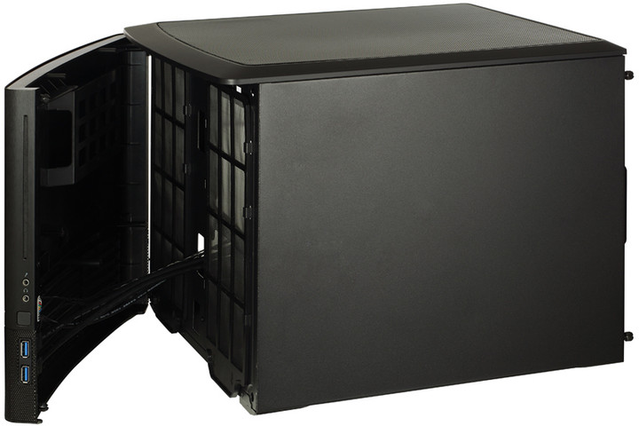 Kasë Fractal Design Node 804, e zezë