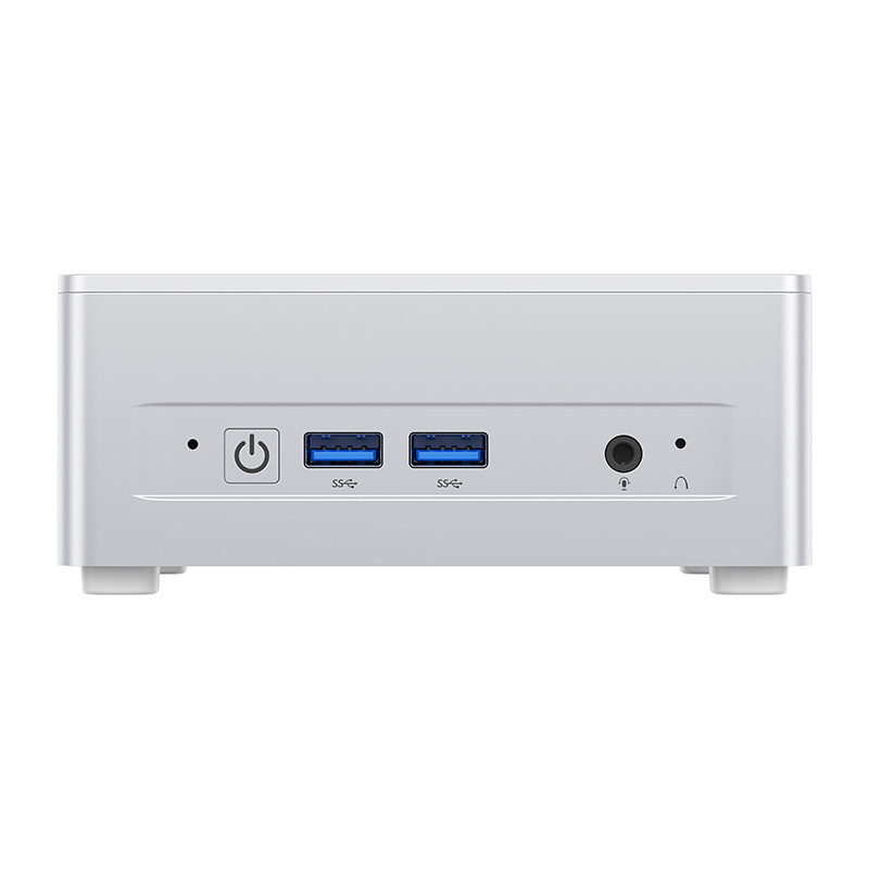 Kompjuter mini MinisForum UM870 Plus, Ryzen 7 8745H, Radeon 780M, barebone, argjendtë 2