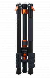 Фотографски статив Camrock Wanderer T42, 176 cm, алуминиум, црн