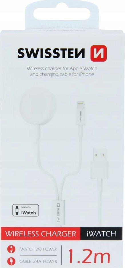 Kabllo karikimi Swissten USB C, 1.2m, Power Delivery, e bardhë
