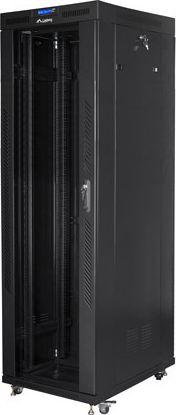 Kasafortë rrjeti Lanberg Standing Cabinet 19" FF01-8842-12BL, 42U, 800x800 mm, e zezë