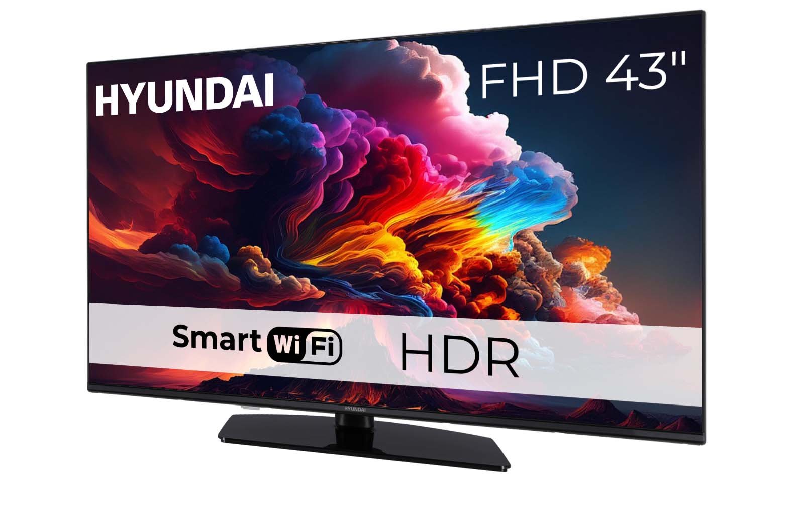 Televizor LED Hyundai FLM 43TS349, 43", Full HD Smart, i zi
