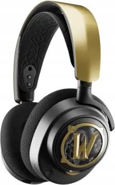 Kufje gaming SteelSeries Arctis Nova 7 World of Warcraft Edition, wireless, 2.4GHz dhe Bluetooth, të zeza